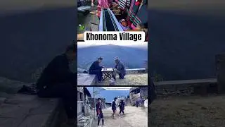 A walk through Khonoma Village | Nagaland | Northeast India #nagaland #northeastindia #shorts