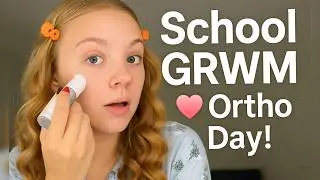 GRWM for School 💗 Ortho Appointment, Starbucks, & Winter Morning Vibes