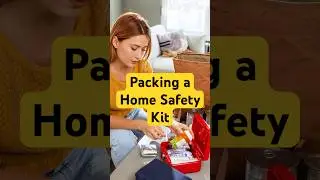 Pack a Home Safety Kit With Me 🏠 🆘 #emergency #essential #howto #tip #asmr