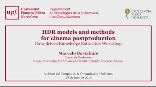 HDR models and methods for cinema postproduction
