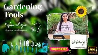 Unboxing Garden Tools Set |#unboxing #gardening #gardentools #gardentool #trowel #cultivator #weeder