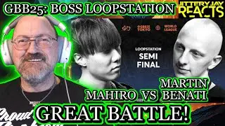 Махиро против Мартина Бенати - GBB25: BOSS Loopstation - Полуфинал - Реакция
