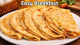 Liquid Egg Paratha 😋| Liquid Dough Nasta | Egg Roll Recipe | Quick & Easy Breakfast Racipe 🔥| #egg 