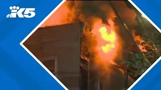 BREAKING: Crews respond to vacant apartment building fire in Seattle's Capitol Hill neighborhood