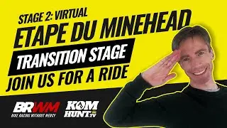 1 HOUR FTP TEST DURING ZWIFT L'ETAPE DU TOUR - CASSE-PATTES:  290W / 4.6W/KG