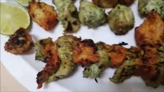 GRILL Chicken | Grill Chicken on pan | green red chicken |