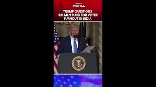 Trump On India's Tariffs | Trump Defends DOGE's Decision to Cancel Fund for Voter Turnout in India