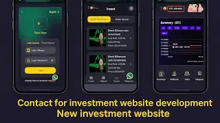 New Investment Website Kaise Banaye? | Get Your Own Crypto Investment Site Today!