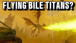 Fighting Flying Bile Titans on the Terminid Hive World of Oshaune