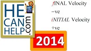 2014 {HECANHELP.COM USA} Initial Velocity Final Velocity Acceleration Time Physics