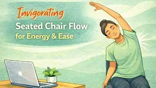 25-Min Seated Chair Flow for Energy & Ease | Desk Yoga Break