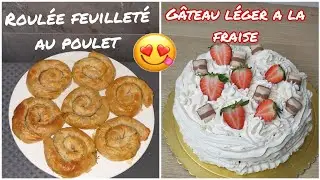 Recette Ramadan : Mhancha au poulet et idée gâteau super léger et facile a faire 👌