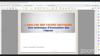 rencontre ZOOM sur L'analyse des risques
