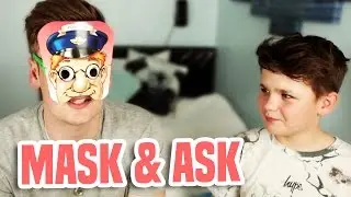 BROTHERS PLAY MASK AND ASK