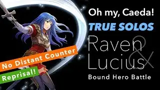 [Fire Emblem Heroes] Reprisal! Caeda True Solos Raven & Lucius BHB Infernal