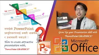 #08 Create 4 option rounded square infographics in powerpoint || #PowerPointGRAPHICS ||