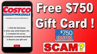 $750 Costco Gift Card from CostReviews.com? 🚨 Real Deal or Reward Scam EXPOSED!