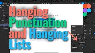 How to Add Bullet Points in Figma | How to Set Indentation in Figma