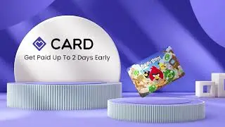 Get Paid Early with a Custom Visa&reg; Debit Card