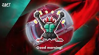 Анимированные пиксели Physicam Impact Capsem | Kamen Rider Zeztz Driver Henshin Sound Kamen Rider...