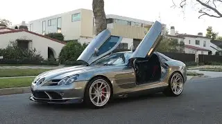 Anrky 20''/21'' wheels installed on a SLR MCLAREN 722. A real life UNICORN in the flesh!!!