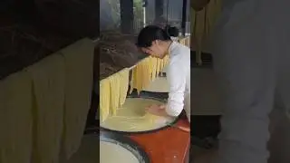 The Traditional Process of Making Tofu Skin from Soy Milk#treditional #facts #shortsvideo#shorts#for