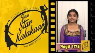 Texas Star Kalakaar 2016 - Registration No #1178