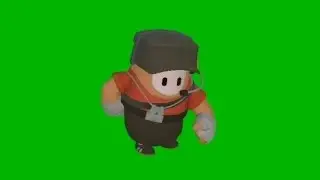 Fall Guys Green Screen