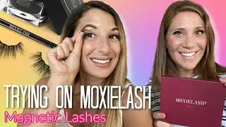 ЭТО ПО-НАСТОЯЩЕМУ!? Примерка и обзор MoxieLash Magentic Lashes