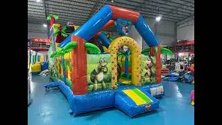 Safari Park Inflatable Slide 2  - Inflatables for sale in Europe CROATIA