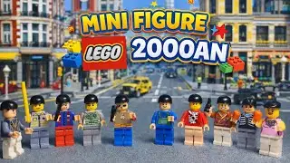 Gacha mini figure Lego 2000an