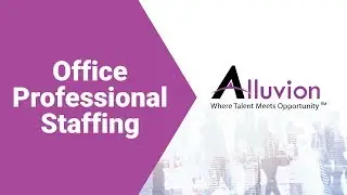 Office Professional Staffing at Alluvion