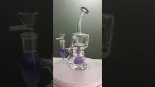 10 inch  Stereo Tyre Percolator Swiss Vortex Oil Rig
