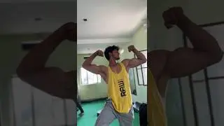Bicpes size baato  guys 💪🏻 #fitness #deiting #bodybuilding