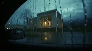 Sueño profundo garantizado Sonido de lluvia fuerte dentro del auto para dormir sin interrupciones
