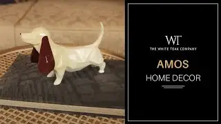 Amos Home Decor | White Teak