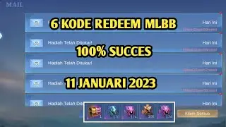 KODE REDEEM ML 11 JANUARI 2023 - NEW REDEEM CODE MLBB - KODE REDEEM MOBILE LEGEND TERBARU