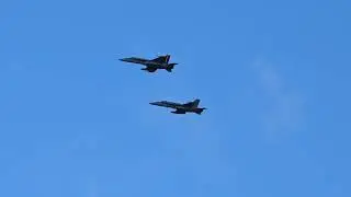 Raf leeming swiss f18s arrive