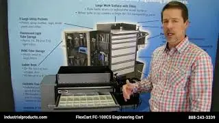 FlexCart FC-100CS Engineering Cart | Hands-on demonstration