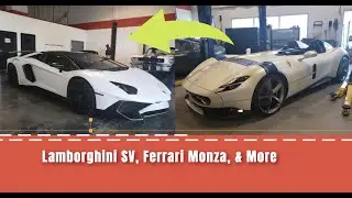 Lamborghini Aventador SV, Mclaren Senna, Ferrari Monza **LOCO EXOTICS**