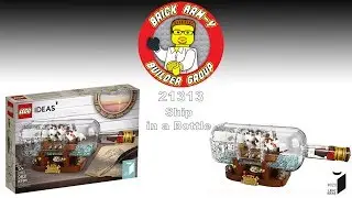 Lego Ideas 21313 Ship in a Bottle Speed Build