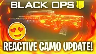 the NEW BO4 DARK MATTER REACTIVE CAMO... (How to USE EVERY REACTIVE CAMO on Black Ops 4 Update 1.10)