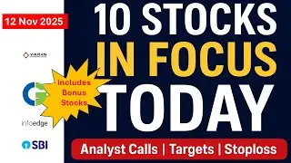 Today's Share News|Targets|Share Price -ADANIPORTS,VIKRAN,IDFCFIRSTB,PRESTIGE,HDFCLIFE,SWSOLAR& More