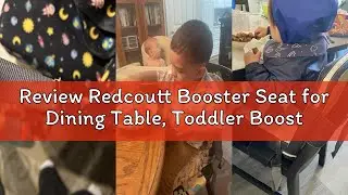 Review Redcoutt Booster Seat for Dining Table, Toddler Booster Seat for Dining Table with Safety Buc