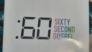 60 seconds gospel tract
