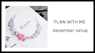 Plan with me &bull; December 2017 Bullet Journal Setup &bull; frai.OH