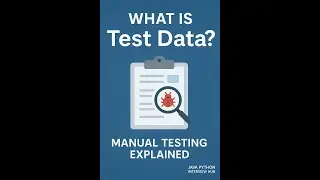 What is Test Data in Manual Testing? | QA Concepts for Beginners