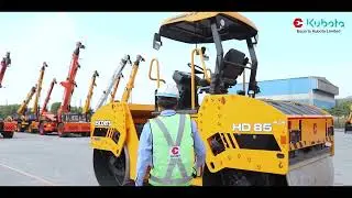Escorts HD 85 PLUS Compactor- Take the Road Ahead! #constructionequipment #roadroller #escortskubota