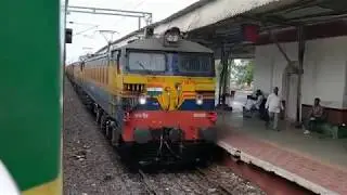Departing Manmad Junction : 12187 Jabalpur - Mumbai Garib Rath Express : Indian Railways