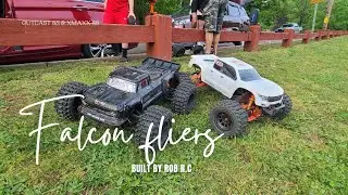 XMAXX 8S HOBBYWING MAX 5G2 1100KV | OUTCAST 8S HOBBYWING 800KV SPECTRUM 160AMP ESC 🥳🚀 GOING WAY UP!!